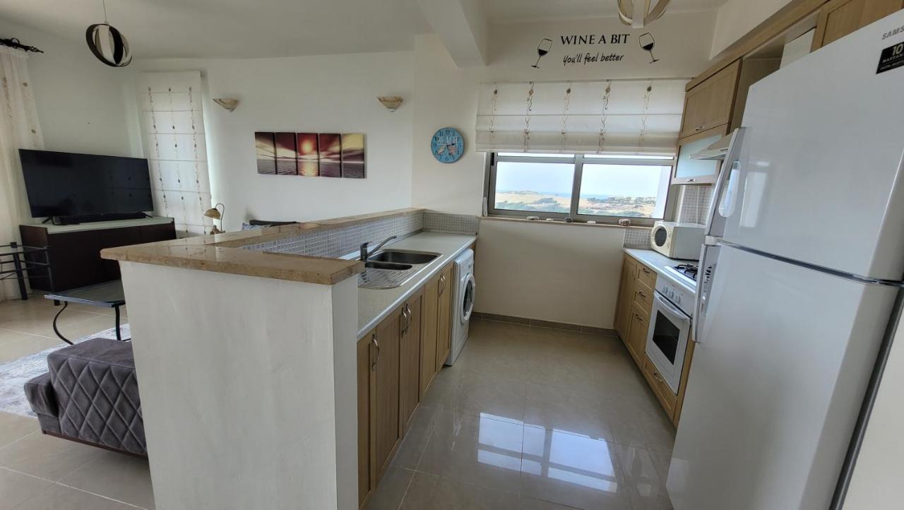 Sea And Mountain View Beachfront Penthouse Yali ภายนอก รูปภาพ